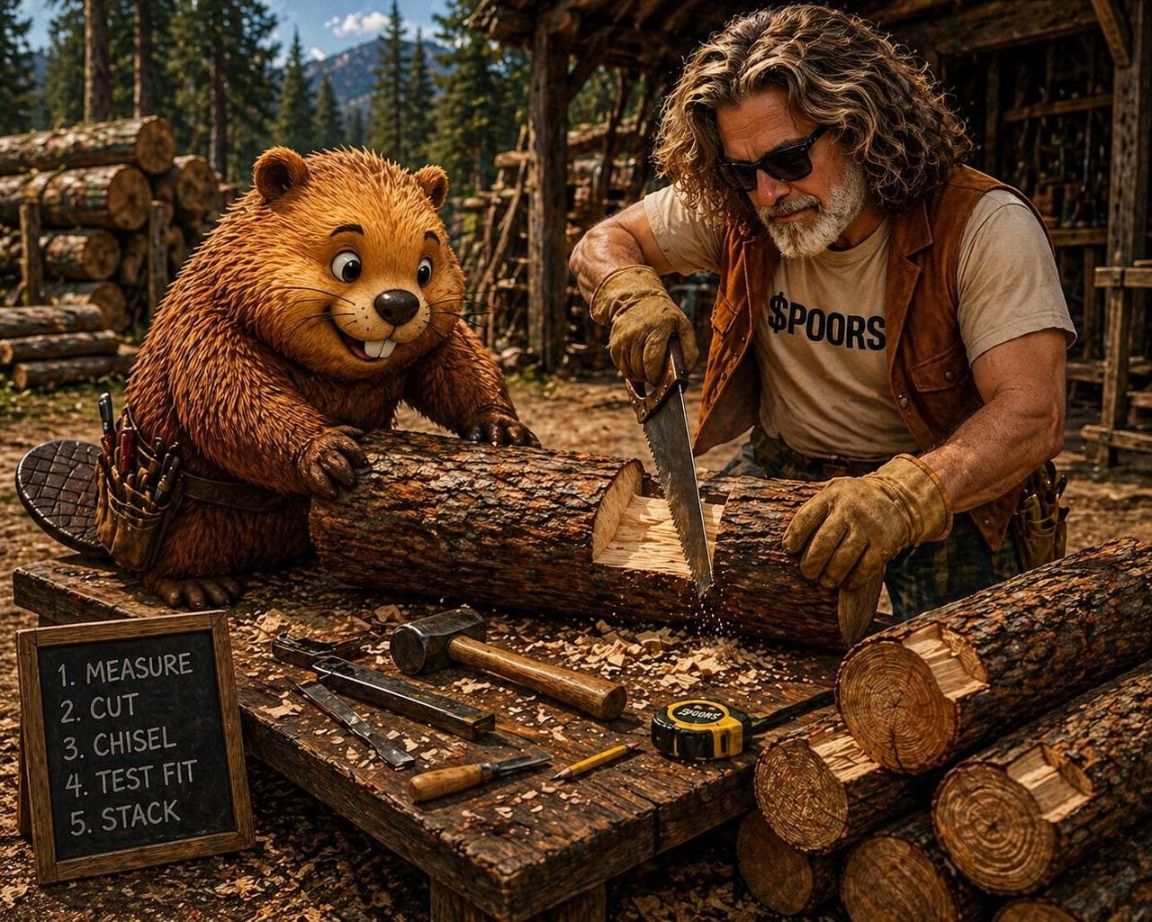 The Beaver collaborating with $POORS